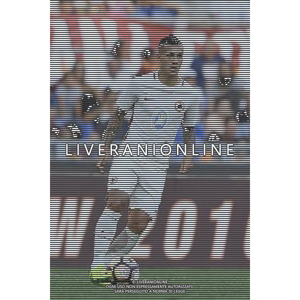 Festa della Famiglia Amichevole Roma - 03.09.2016 - Stadio Olimpico - Roma vs San Lorenzo de Almagro - nella foto: Leandro Paredes /Ph.Corradetti-Ag Aldo Liverani
