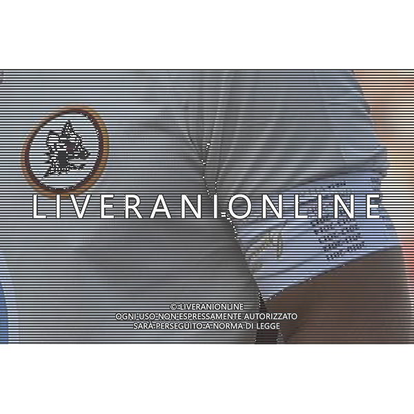 Festa della Famiglia Amichevole Roma - 03.09.2016 - Stadio Olimpico - Roma vs San Lorenzo de Almagro - nella foto: La fascia da capitano di Francesco Totti /Ph.Corradetti-Ag Aldo Liverani