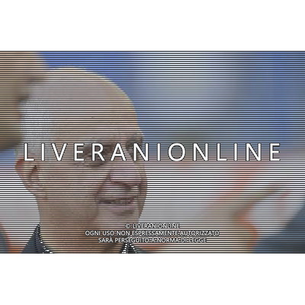 Festa della Famiglia Amichevole Roma - 03.09.2016 - Stadio Olimpico - Roma vs San Lorenzo de Almagro - nella foto: Rino Fisichella /Ph.Corradetti-Ag Aldo Liverani