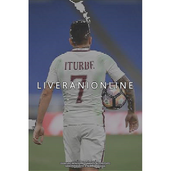 Festa della Famiglia Amichevole Roma - 03.09.2016 - Stadio Olimpico - Roma vs San Lorenzo de Almagro - nella foto: Manuel Iturbe /Ph.Corradetti-Ag Aldo Liverani