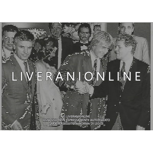RETROSPETTIVA GIANCARLO BELTRAMI DIRIGENTE INTER NELLA FOTO GIANCARLO BELTRAMI CON JURGEN KLINSMANM E PAOLO GIULIANI AG ALDO LIVERANI SAS