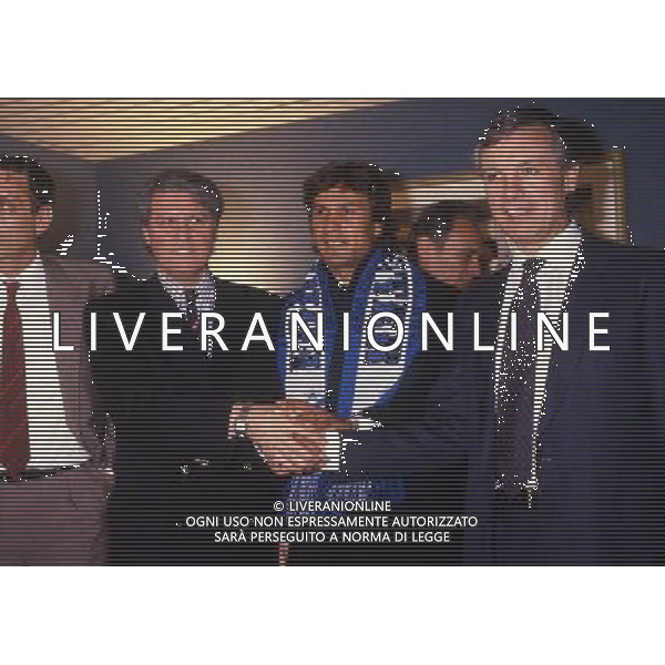 RETROSPETTIVA GIANCARLO BELTRAMI DIRIGENTE INTER NELLA FOTO GIANCARLO BELTRAMI CON MADJER RABAH E PAOLO GIULIANI AG ALDO LIVERANI SAS
