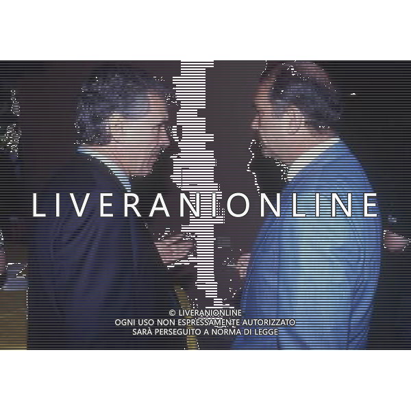 RETROSPETTIVA GIANCARLO BELTRAMI DIRIGENTE INTER NELLA FOTO GIANCARLO BELTRAMI CON ERNESTO PELLEGRINI AG ALDO LIVERANI SAS