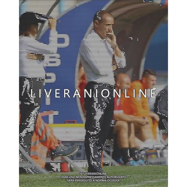 Antonio Filippini allenatore del Lumezzane ,singoli Lumezzane, Brescia 2 settembre 2016. AG ALDO LIVERANI SAS