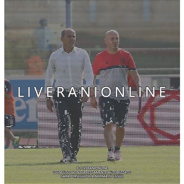 Antonio Filippini allenatore del Lumezzane ,singoli Lumezzane, Brescia 2 settembre 2016. AG ALDO LIVERANI SAS
