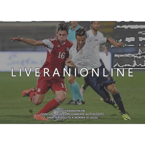 Qualificazioni ai Campionati Europei UEFA Under 21 Gruppo 2 La Spezia - 06.09.2016 Italia-Andorra Nella Foto:di francesco federico - de pablos sola /Ph.Vitez-Ag. Aldo Liverani