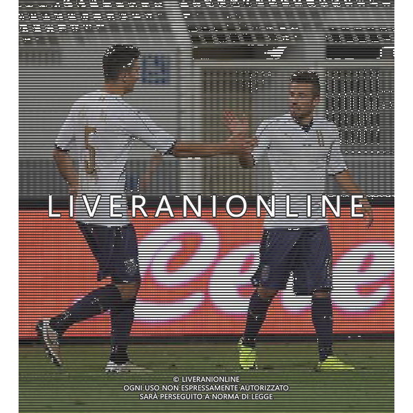 Qualificazioni ai Campionati Europei UEFA Under 21 Gruppo 2 La Spezia - 06.09.2016 Italia-Andorra Nella Foto:di francesco federico esulta secondo gol con caldara mattia /Ph.Vitez-Ag. Aldo Liverani