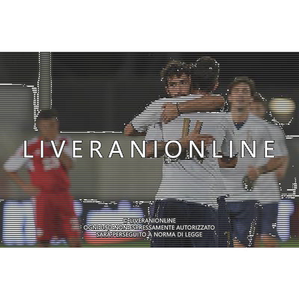 Qualificazioni ai Campionati Europei UEFA Under 21 Gruppo 2 La Spezia - 06.09.2016 Italia-Andorra Nella Foto:pellegrini lorenzo esulta /Ph.Vitez-Ag. Aldo Liverani