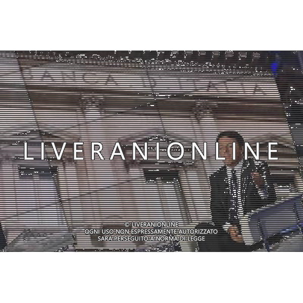 Il Premier Matteo Renzi ospite della trasmissione televisiva Porta a Porta Roma 06 settembre 2016 Â©Corradetti-Ag. Aldo Liverani Sas