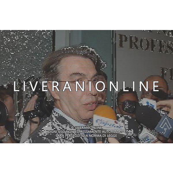 MILANO,03-06-02 DFP/FOTO GIORGIO RAVEZZANI CONSIGLIO DI LEGA: MASSIMO MORATTI AG ALDO LIVERANI SAS