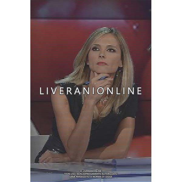 Trasmissione Tv \' Uno Mattina \' Roma - 07.09.2016 - Studi Rai Saxa Rubra - nella foto: Francesca Fialdini e Franco Di Mare / Ph. Corradetti-Ag. Aldo Liverani/ AGENZIA ALDO LIVERANI SAS