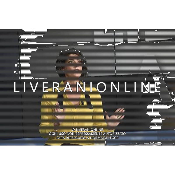 Trasmissione Tv \' Tempo e Denaro \' Roma - 07.09.2016 - Studi Rai Saxa Rubra - nella foto: Elisa Isoardi / Ph. Corradetti-Ag. Aldo Liverani / AGENZIA ALDO LIVERANI SAS