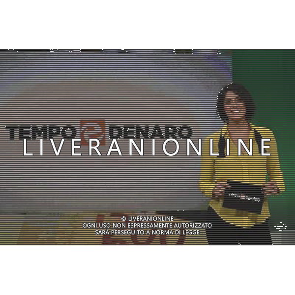 Trasmissione Tv \' Tempo e Denaro \' Roma - 07.09.2016 - Studi Rai Saxa Rubra - nella foto: Elisa Isoardi / Ph. Corradetti-Ag. Aldo Liverani / AGENZIA ALDO LIVERANI SAS