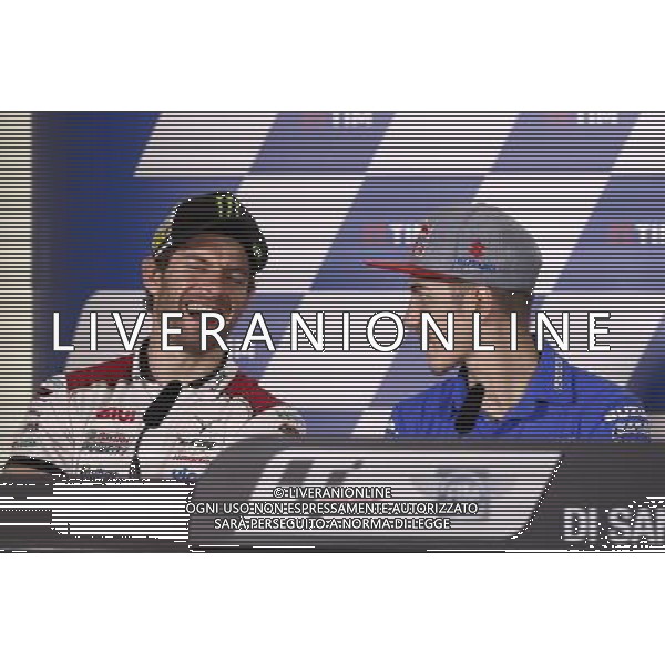 Motomondiale, Gran Premio di San Marino e della Riviera di Rimini, 08/09/2016 nella foto: VINALES E CRUTCHLOW Â©CLAUDIO ZAMAGNI/AGENZIA ALDO LIVERANI S.A.S