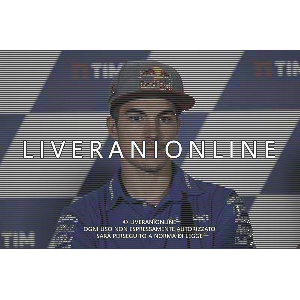 08.09.2016. Misano, Rimini, Italia.Maverick Vinales durante la conferenza stampa. Agenzia Aldo Liverani s.a.s.