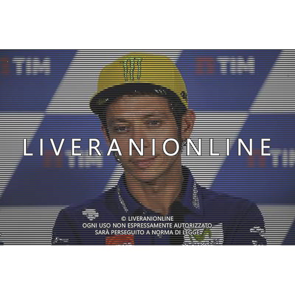 08.09.2016. Misano, Rimini, Italia.Valentino Rossi durante la conferenza stampa. Agenzia Aldo Liverani s.a.s.