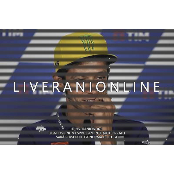 08.09.2016. Misano, Rimini, Italia.Valentino Rossi durante la conferenza stampa. Agenzia Aldo Liverani s.a.s.
