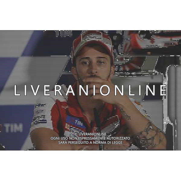 08.09.2016. Misano, Rimini, Italia.Andrea Dovizioso durante la conferenza stampa. Agenzia Aldo Liverani s.a.s.
