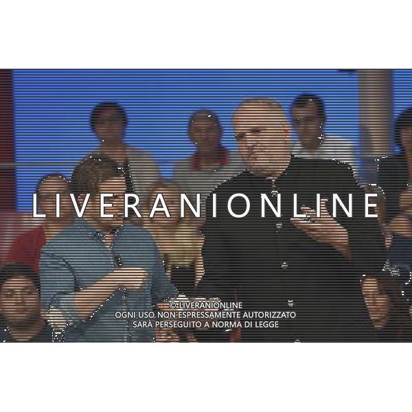 Trrasmissione TV \' La Prova del Cuoco \' Roma - 08.09.2016 - Studi Rai Cinecitta\' - nella foto: Stefano Paciotti e Lorenzo Brachetti /Ph.Corradetti-Ag Aldo Liverani