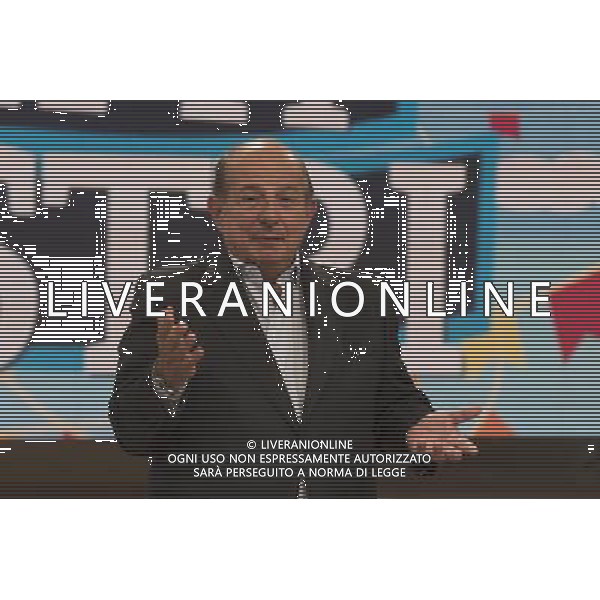 Trasmissione TV \' I Fatti Vostri \' Roma - 08.09.2016 - Studi Rai Teulada - nella foto: Giancarlo Magalli /Ph.Corradetti-Ag Aldo Liverani / AGENZIA ALDO LIVERANI SAS