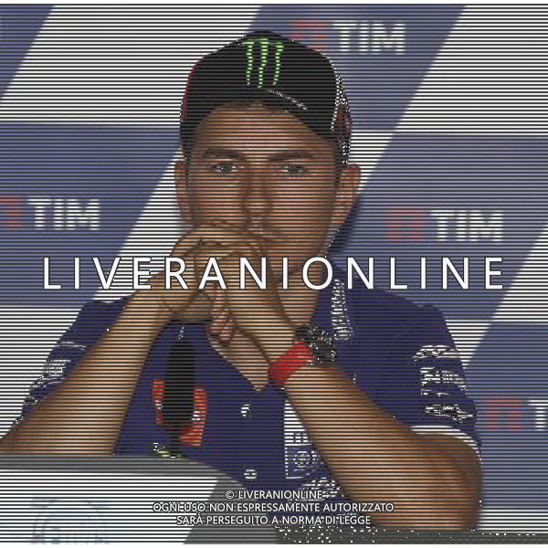 Misano Adriatico (RN) 08/09/16 Misano World Circuit Marco Simoncelli. Gran Premio TIM di San Marino e della Riviera di Rimini 2016 - MOTOGP Nella foto: Jorge Lorenzo ( ESP ) su YAMAHA PH Lauro Montagnini / AGENZIA ALDO LIVERANI SAS