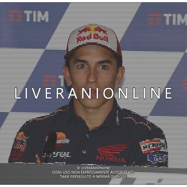 Misano Adriatico (RN) 08/09/16 Misano World Circuit Marco Simoncelli. Gran Premio TIM di San Marino e della Riviera di Rimini 2016 - MOTOGP Nella foto: Marc Marquez ( ESP ) su HONDA PH Lauro Montagnini / AGENZIA ALDO LIVERANI SAS
