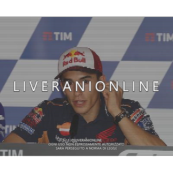 Misano Adriatico (RN) 08/09/16 Misano World Circuit Marco Simoncelli. Gran Premio TIM di San Marino e della Riviera di Rimini 2016 - MOTOGP Nella foto: Marc Marquez ( ESP ) su HONDA PH Lauro Montagnini / AGENZIA ALDO LIVERANI SAS