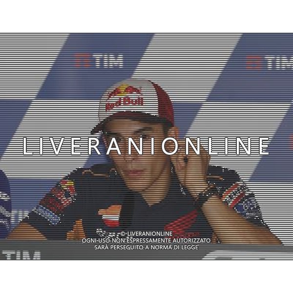 Misano Adriatico (RN) 08/09/16 Misano World Circuit Marco Simoncelli. Gran Premio TIM di San Marino e della Riviera di Rimini 2016 - MOTOGP Nella foto: Marc Marquez ( ESP ) su HONDA PH Lauro Montagnini / AGENZIA ALDO LIVERANI SAS