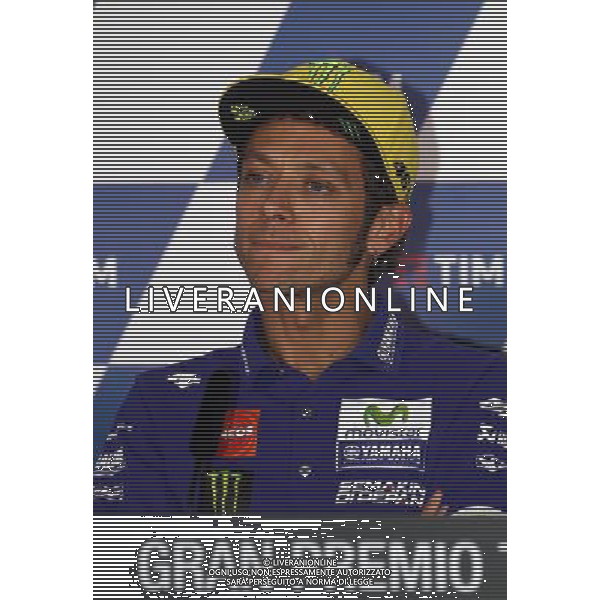 Misano Adriatico ( RN ) 08/09/16 Misano World Circuit Marco Simoncelli. Gran Premio TIM di San Marino e della Riviera di Rimini 2016 - MOTOGP Nella foto: Valentino Rossi ( ITA ) su YAMAHA PH Lauro Montagnini / AGENZIA ALDO LIVERANI SAS