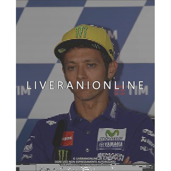 Misano Adriatico ( RN ) 08/09/16 Misano World Circuit Marco Simoncelli. Gran Premio TIM di San Marino e della Riviera di Rimini 2016 - MOTOGP Nella foto: Valentino Rossi ( ITA ) su YAMAHA PH Lauro Montagnini / AGENZIA ALDO LIVERANI SAS