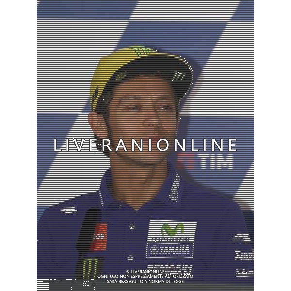 Misano Adriatico ( RN ) 08/09/16 Misano World Circuit Marco Simoncelli. Gran Premio TIM di San Marino e della Riviera di Rimini 2016 - MOTOGP Nella foto: Valentino Rossi ( ITA ) su YAMAHA PH Lauro Montagnini / AGENZIA ALDO LIVERANI SAS