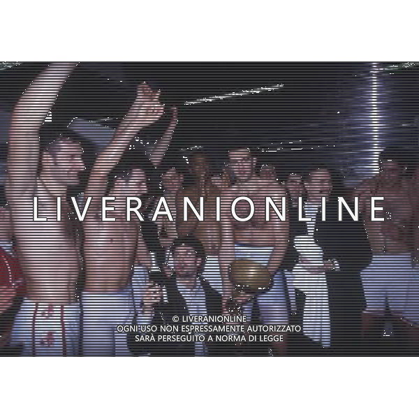 MILANO 1993 FORMAZIONE PHILIPS MILANO VINCE LA COPPA KORAC AG ALDO LIVERANI SAS
