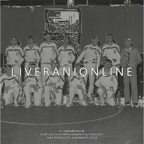TORNEO CITTA DI ROZZANO CHINA MARTINI TORINO CONTRO OLIMPIA MILANO 1978-79 NELLA FOTO FORMAZIONE CHINA MARTINI CON SANDRO GAMBA AG ALDO LIVERANI SAS