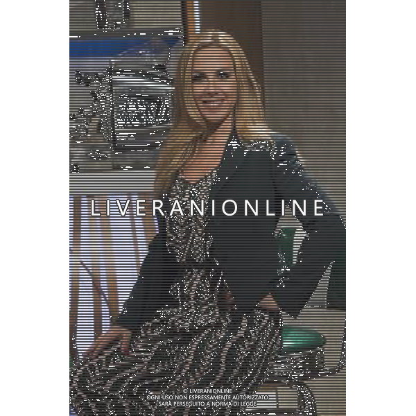 Trasmissione TV \' E s\'e\' fatta notte \' Roma - 09.09.2016 - Studi Rai Teulada - nella foto: Lisa Marzoli /Ph.Corradetti-Ag Aldo Liverani / AGENZIA ALDO LIVERANI SAS