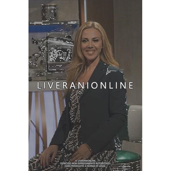 Trasmissione TV \' E s\'e\' fatta notte \' Roma - 09.09.2016 - Studi Rai Teulada - nella foto: Lisa Marzoli /Ph.Corradetti-Ag Aldo Liverani / AGENZIA ALDO LIVERANI SAS