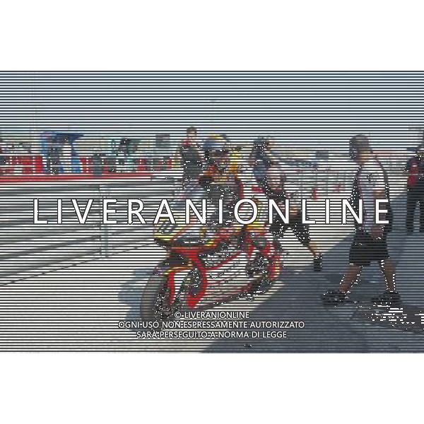 Misano Adriatico ( RN ) 09/09/16 Misano World Circuit Marco Simoncelli. Gran Premio TIM di San Marino e della Riviera di Rimini 2016 - Moto2 Nella foto: Luca Marini ( ITA ) su KALEX PH Lauro Montagnini / AGENZIA ALDO LIVERANI SAS