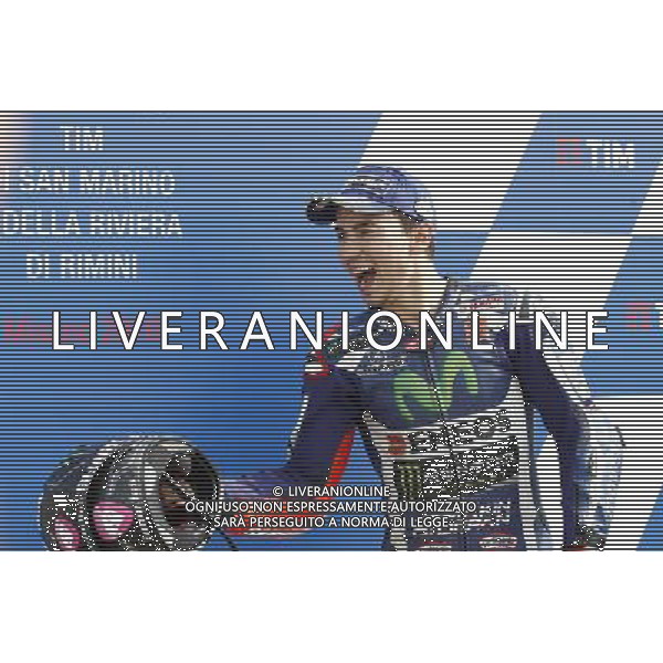Motomondiale, Gran Premio TIM di San Marino e della Riviera di Rimini, 10/09/2016 nella foto: JORGE LORENZO Â©CLAUDIO ZAMAGNI/AGENZIA ALDO LIVERANI S.A.S