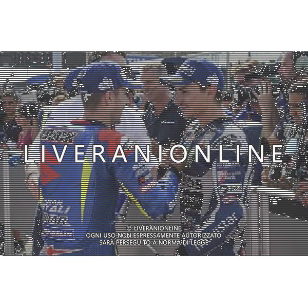 10.09.2016. Misano World Circuit, Misano.Maverick Vinales, Jorge Lorenzo. FOTO G. PIAZZOLLA AG ALDO LIVERANI SAS