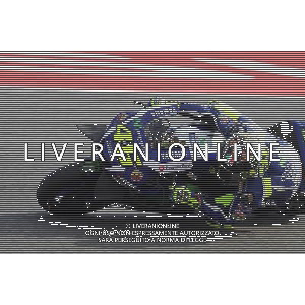Misano Adriatico ( RN ) 10/09/16 Misano World Circuit Marco Simoncelli. Gran Premio TIM di San Marino e della Riviera di Rimini 2016 - MOTOGP Nella foto: Valentino Rossi ( ITA ) su YAMAHA PH Lauro Montagnini AG ALDO LIVERANI SAS
