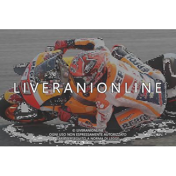 Misano Adriatico ( RN ) 10/09/16 Misano World Circuit Marco Simoncelli. Gran Premio TIM di San Marino e della Riviera di Rimini 2016 - MOTOGP Nella foto: Marc Marquez ( ESP ) su HONDA PH Lauro Montagnini AG ALDO LIVERANI SAS