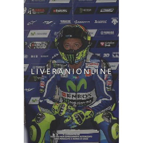 Misano Adriatico ( RN ) 09/09/16 Misano World Circuit Marco Simoncelli. Gran Premio TIM di San Marino e della Riviera di Rimini 2016 - MOTOGP Nella foto: Valentino Rossi ( ITA ) su YAMAHA PH Lauro Montagnini AG ALDO LIVERANI SAS