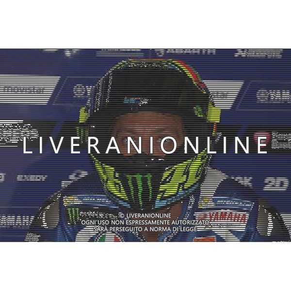 Misano Adriatico ( RN ) 09/09/16 Misano World Circuit Marco Simoncelli. Gran Premio TIM di San Marino e della Riviera di Rimini 2016 - MOTOGP Nella foto: Valentino Rossi ( ITA ) su YAMAHA PH Lauro Montagnini AG ALDO LIVERANI SAS