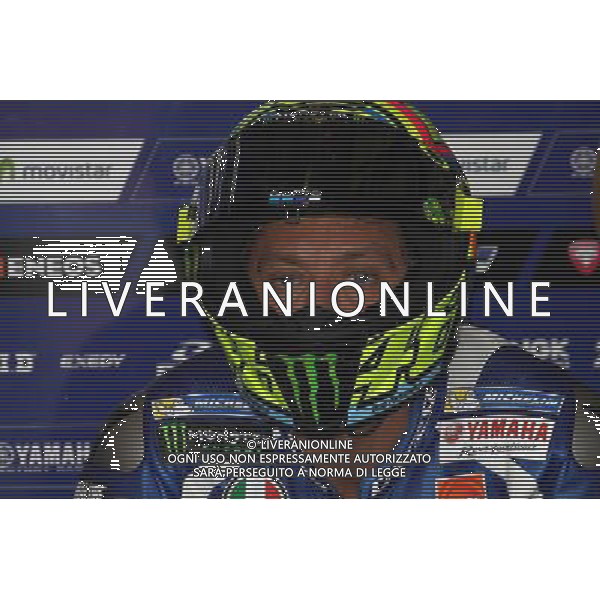 Misano Adriatico ( RN ) 09/09/16 Misano World Circuit Marco Simoncelli. Gran Premio TIM di San Marino e della Riviera di Rimini 2016 - MOTOGP Nella foto: Valentino Rossi ( ITA ) su YAMAHA PH Lauro Montagnini AG ALDO LIVERANI SAS