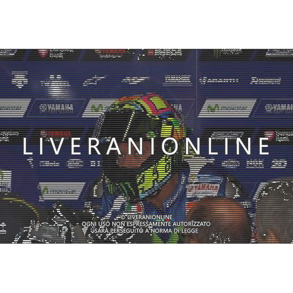 Misano Adriatico ( RN ) 09/09/16 Misano World Circuit Marco Simoncelli. Gran Premio TIM di San Marino e della Riviera di Rimini 2016 - MOTOGP Nella foto: Valentino Rossi ( ITA ) su YAMAHA PH Lauro Montagnini AG ALDO LIVERANI SAS