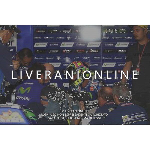 Misano Adriatico ( RN ) 09/09/16 Misano World Circuit Marco Simoncelli. Gran Premio TIM di San Marino e della Riviera di Rimini 2016 - MOTOGP Nella foto: Valentino Rossi ( ITA ) su YAMAHA PH Lauro Montagnini AG ALDO LIVERANI SAS