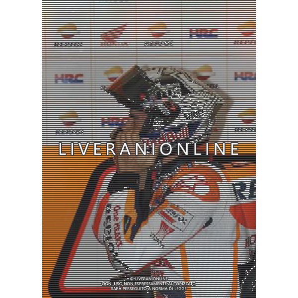 Misano Adriatico ( RN ) 09/09/16 Misano World Circuit Marco Simoncelli. Gran Premio TIM di San Marino e della Riviera di Rimini 2016 - MOTOGP Nella foto: Marc Marquez ( ESP ) su HONDA PH Lauro Montagnini AG ALDO LIVERANI SAS