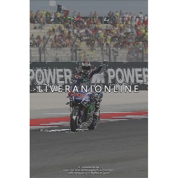 Misano Adriatico ( RN ) 10/09/16 Misano World Circuit Marco Simoncelli. Gran Premio TIM di San Marino e della Riviera di Rimini 2016 - MOTOGP Nella foto: Jorge Lorenzo ( ESP ) su YAMAHA PH Lauro Montagnini AG ALDO LIVERANI SAS