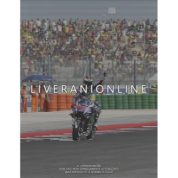 Misano Adriatico ( RN ) 10/09/16 Misano World Circuit Marco Simoncelli. Gran Premio TIM di San Marino e della Riviera di Rimini 2016 - MOTOGP Nella foto: Jorge Lorenzo ( ESP ) su YAMAHA PH Lauro Montagnini AG ALDO LIVERANI SAS