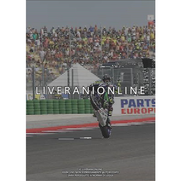 Misano Adriatico ( RN ) 10/09/16 Misano World Circuit Marco Simoncelli. Gran Premio TIM di San Marino e della Riviera di Rimini 2016 - MOTOGP Nella foto: Valentino Rossi ( ITA ) su YAMAHA PH Lauro Montagnini AG ALDO LIVERANI SAS