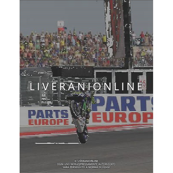 Misano Adriatico ( RN ) 10/09/16 Misano World Circuit Marco Simoncelli. Gran Premio TIM di San Marino e della Riviera di Rimini 2016 - MOTOGP Nella foto: Valentino Rossi ( ITA ) su YAMAHA PH Lauro Montagnini AG ALDO LIVERANI SAS